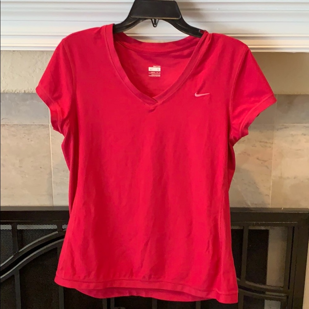 Nike Women's V-Neck Sport Shirt.